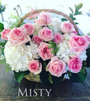 Misty Flower Baskets