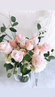 Glass Vase Arrangements