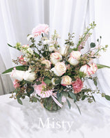 Glass Vase Arrangements