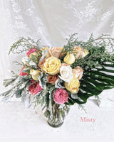 Glass Vase Arrangements