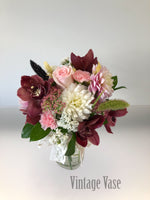 Glass Vase Arrangements