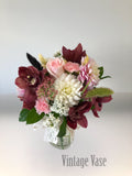 Glass Vase Arrangements
