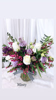 Glass Vase Arrangements