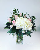 Glass Vase Arrangements