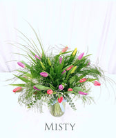 Glass Vase Arrangements